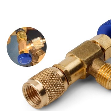 Комплект заливных кранов R32 R410a R600 R134a охлаждающей жидкости