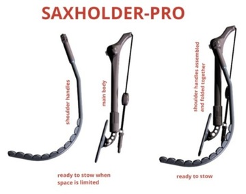 Szelki holder do saksofonu Jazzlab saXholder PRO M