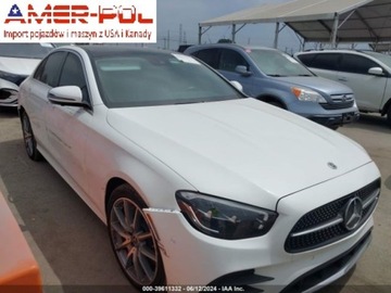 Mercedes Klasa E W213 2022 Mercedes-Benz Klasa E 2022 Mercedes-Benz E-Class E 350 RWD Sedan 2.0 255KM