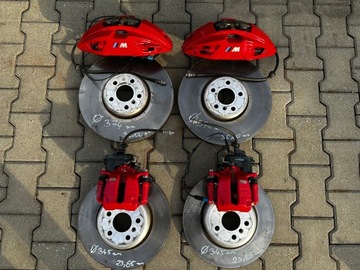 BMW G05 G06 G20 G30 СУППОРТЫ ДИСКИ BREMBO КОЛОДКИ 374мм 345мм