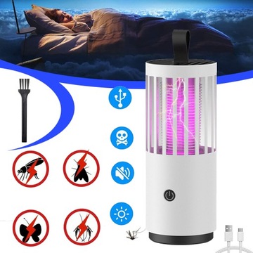 ELEKTRYCZNA PUŁAPKA NA MUCHY PUŁAPKA NA KOMARY UV, LAMPA NA KOMARY ZABÓJCZA