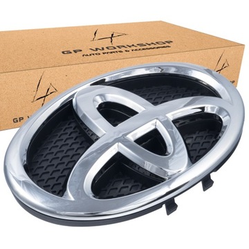 ЭМБЛЕМА TOYOTA ЛОГОТИП ГРИЛЬ 149ммx103мм