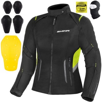 KURTKA MOTOCYKLOWA | SHIMA RUSH LADY | DAMSKA LETNIA WODOODPORNA + GRATIS