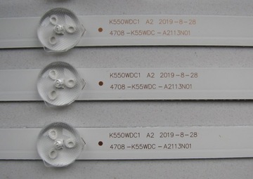 Светодиодные ленты 4708-K550WDC-A2113N01 55LUA68 55LUA69
