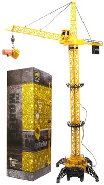 DŹWIG ŻURAW ZDALNIE STEROWANY PILOT RC Z HAKIEM 128CM