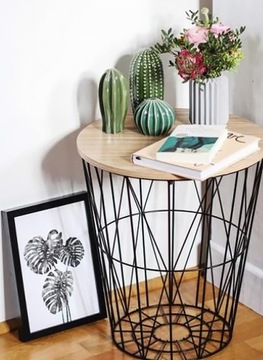 TWINS КРУГЛЫЙ МЕТАЛЛИЧЕСКИЙ САДОВЫЙ СТОЛИК ДЛЯ БАЛКОНА