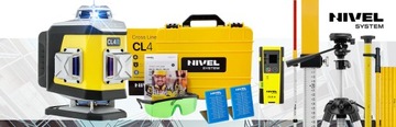 NIVEL SYSTEM LASER KRZYŻOWY CL4B BLUE ZESTAW CLS-4