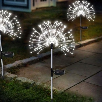 2X СОЛНЕЧНАЯ ЛАМПА ДЛЯ САДА УКРАШЕНИЕ ОДУВШИНКИ 150 LED