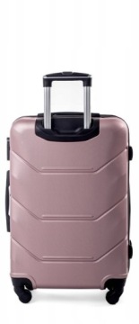 БОЛЬШОЙ ЖЕСТКИЙ ЧЕМОДАН ДЛЯ БАГАЖА ABS ROSE RED RGL 70L