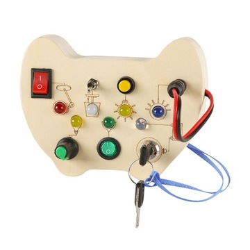 Montessori Toy Lights Switch Toy Role Play
