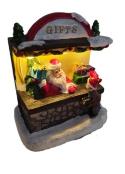 ДЕРЕВНЯ РОЖДЕСТВЕНСКАЯ СЦЕНА МАГИЯ ПРИВЕЛО ИГРУШКИ ПОДАРКИ МАГАЗИН