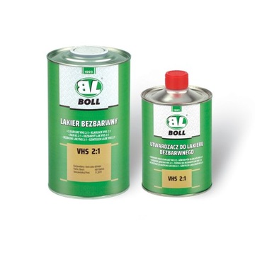 Лак BOLL CLEAR VHS 2:1 + отвердитель - 1л