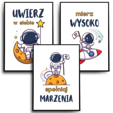 КАРТИНЫ ДЛЯ КОМНАТЫ МАЛЬЧИКА ПРОСТРАНСТВО КОСМОНАВТ МОТИВАЦИОННЫЕ ПОСТЕРЫ ДЛЯ ДЕТЕЙ