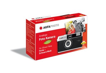 AGFA AgfaPhoto Многоразовая аналоговая камера для пленки 35мм 35мм 135 + Лампа