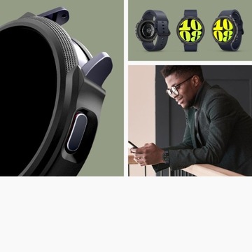 Etui do Galaxy Watch 7 40mm, Spigen Liquid Air matowy case obudowa cover