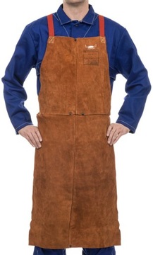 Fartuch Ochronny Dla Spawaczy WELDAS Lava Brown