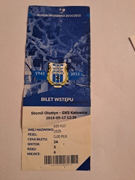 STOMIL OLSZTYN - GKS KATOWICE 17-05-2015