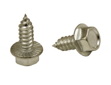 WKRĘT DO BLACH Z ŁBEM SZEŚCIOKĄTNYM INOX 6,3x16mm