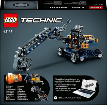 LEGO TECHNICS 42147 ЭКСКАВАТОР-САМОСВАЛ