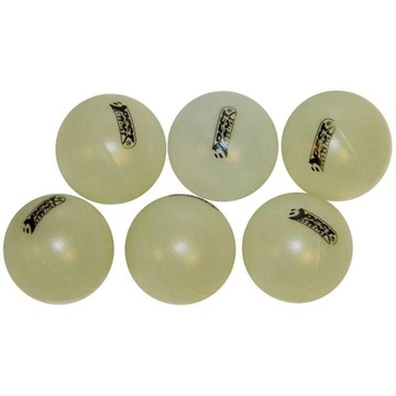 СВЕТЯЩИЕСЯ МЯЧИ ДЛЯ НАСТОЛЬНОГО ТЕННИСА 6 ШТ BEST SPORTING