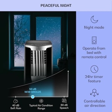 ПОРТАТИВНЫЙ КОНДИЦИОНЕР 2,1 КВТ МОБИЛЬНЫЙ 34М2 + КОРПУС