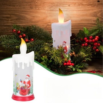 ŚWIECA FILAROWA LED ŚWIECE MIGAJĄCE LED ŚWIECE LAMPA DEKORACJE ŚWIĄTECZNE