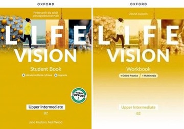 LIFE VISION B2 Upper-Intermediate Podręcznik + Ćwiczenia//