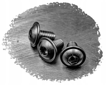 M8x10 ŚRUBA DO OWIEWEK KOŁNIERZOWA NIERDZEWNA 7380F (10)