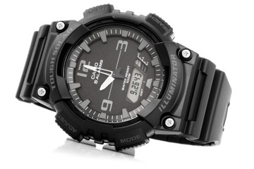CASIO ZEGAREK MĘSKI AQ-S810W SPORTOWY SOLAR 100M