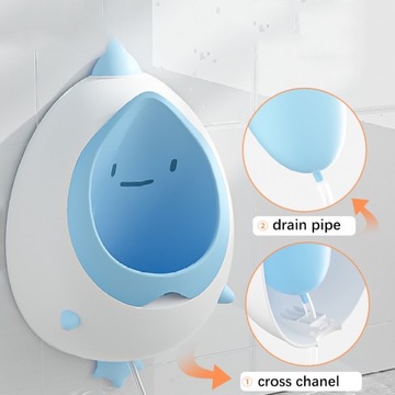 Писсуар Potty Drop, синий - Детство