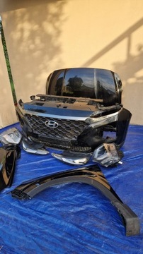 HYUNDAI SANTA FE IV KOMPLETNY PRZOD MASKA LAMPY