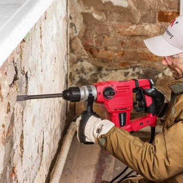 ДРЕЛЬ УДАРНАЯ ДРЕЛЬ SDS+ 1500 Вт НАБОР В КОРПУСЕ