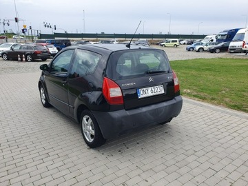 Citroen C2 1.1 i 61KM 2007 Citroen C2 1.1 Benzyna 60KM Wspomaganie Alu Felgi, zdjęcie 3