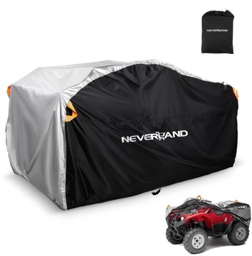 POKROWIEC NA QUADA QUAD WODOODPORNY OSŁONA PLANDEKA DUŻY XXL 256X 110 X 120