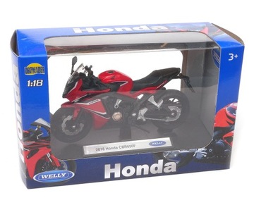 Модель двигателя Honda CBR650F 2018 1:18 WELLY