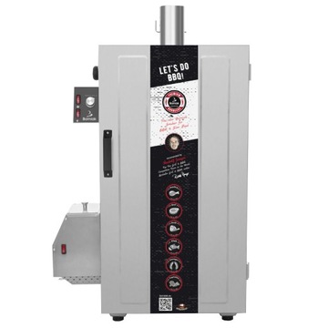 BORNIAK WĘDZARNIA SMOKER BBQ INOX BBDS-70 V1.4