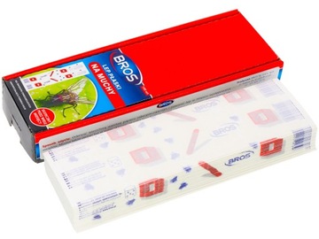 BROS FLAT PARTY ДЛЯ МУХ, КОМАРОВ, НАСЕКОМЫХ, НАБОР 10 шт.