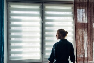 Рулонная штора День Ночь ПРЕМИУМ, размер 96/215 см