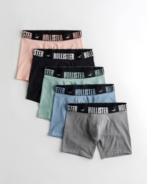 5-pack Bokserki Majtki HOLLISTER Abercrombie S