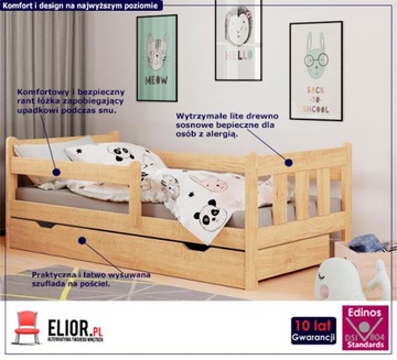 ДЕРЕВЯННАЯ КРОВАТЬ ДЛЯ ДЕТЕЙ И МОЛОДЕЖИ = СОСНА