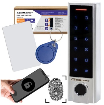 ZAMEK SZYFROWY KODOWY RFID BLUETOOTH ODCISK PALCA