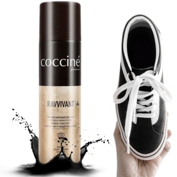 COCCINE RAVVIVANT ЗАМША ВОССТАНОВИТЕЛЬНАЯ ЧЕРНАЯ КРАСКА