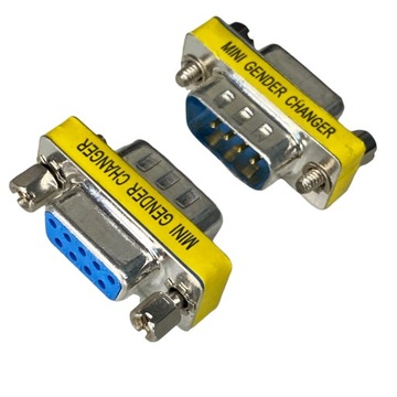 ADAPTER DB9 gniazdo / DB9 wtyk