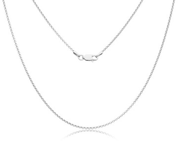 Łańcuszek srebrny damski splot rolo pr.925 dł. 50 cm