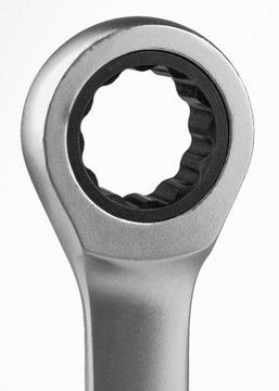 НАБОР КЛЮЧЕЙ КОМБИНИРОВАННЫХ С ТРЕЩОТКОЙ 8-19 ММ, 7 КЛЮЧЕЙ, CR-V СТАЛЬ