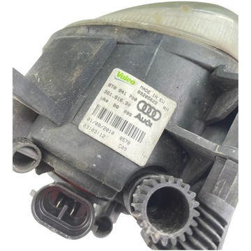 AUDI A4 B8 A5 8T HALOGEN MLHOVKOVÁ PRAVÝ PŘEDNÍ NÁRAZNÍK 8T0941700