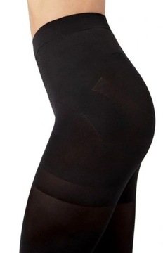 CALZEDONIA Rajstopy Total sharper 50 czarne L/4