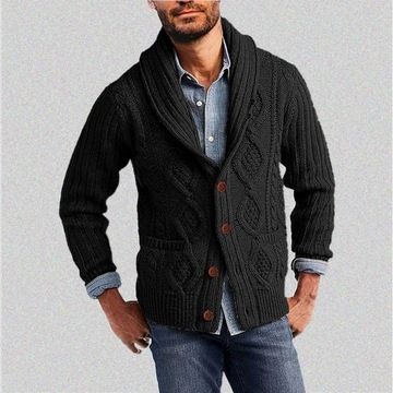 2023 Men's Cardigan Sweater Autumn Winter Fashion