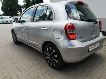 Nissan Micra IV Hatchback 5d 1.2 80KM 2011 Nissan Micra 1,2 16v 80 KM Klimatr Panorama Navi, zdjęcie 6
