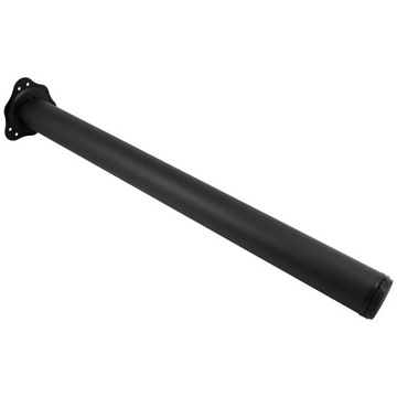 Noga meblowa do stołu STEP H-710 fi 60mm - czarny